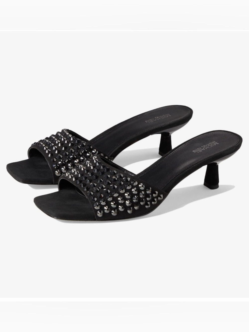 Michael Kors Amal Kitten Heel in Black Size 9